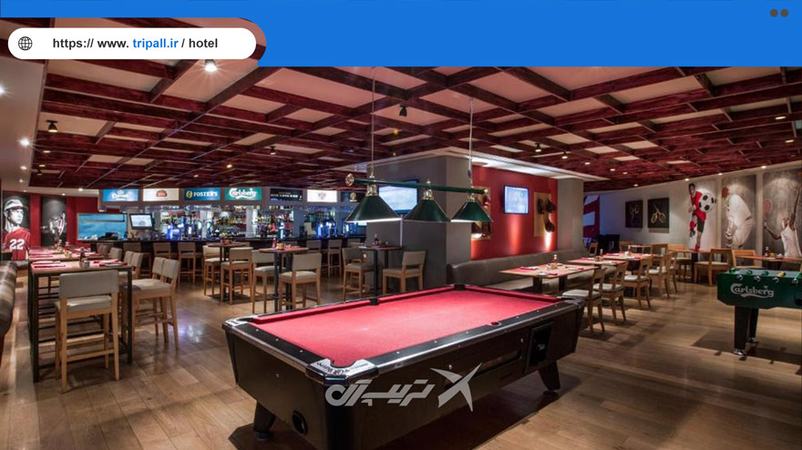 بیلیارد هتل CROWNE PLAZA DEIRA
