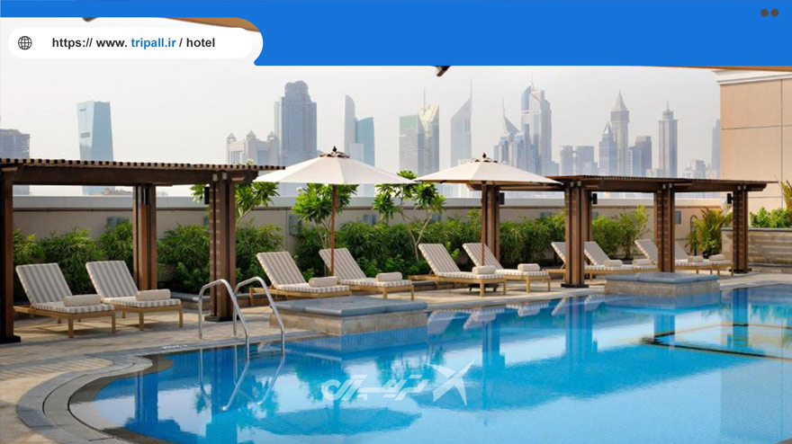 استخر هتل CROWNE PLAZA JUMEIRAH