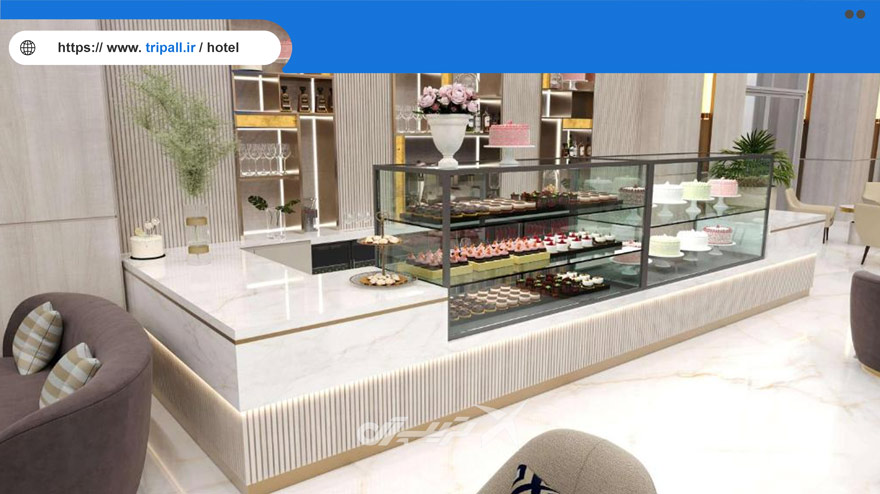 بار هتل Hilton dubai Alhabtoor