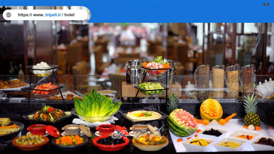 غذاهای هتل CROWNE PLAZA JUMEIRAH
