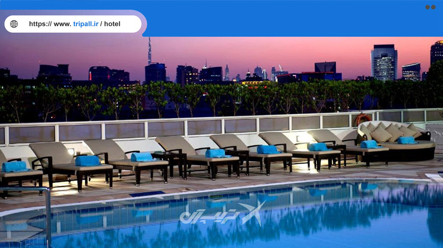 استخر هتل CROWNE PLAZA DEIRA